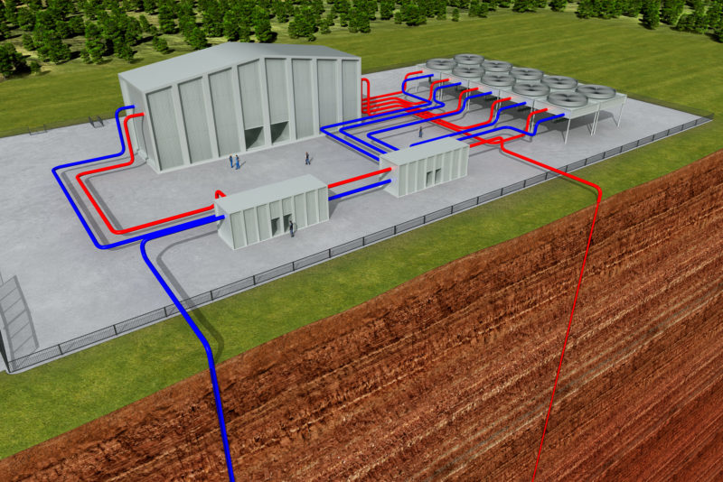 how to get geothermal energy in your home