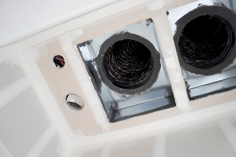 sealing heating ducts