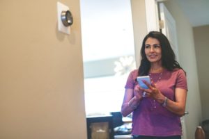 Looking At Smart Thermostat App