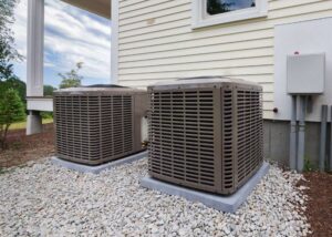 Two AC Units Outside